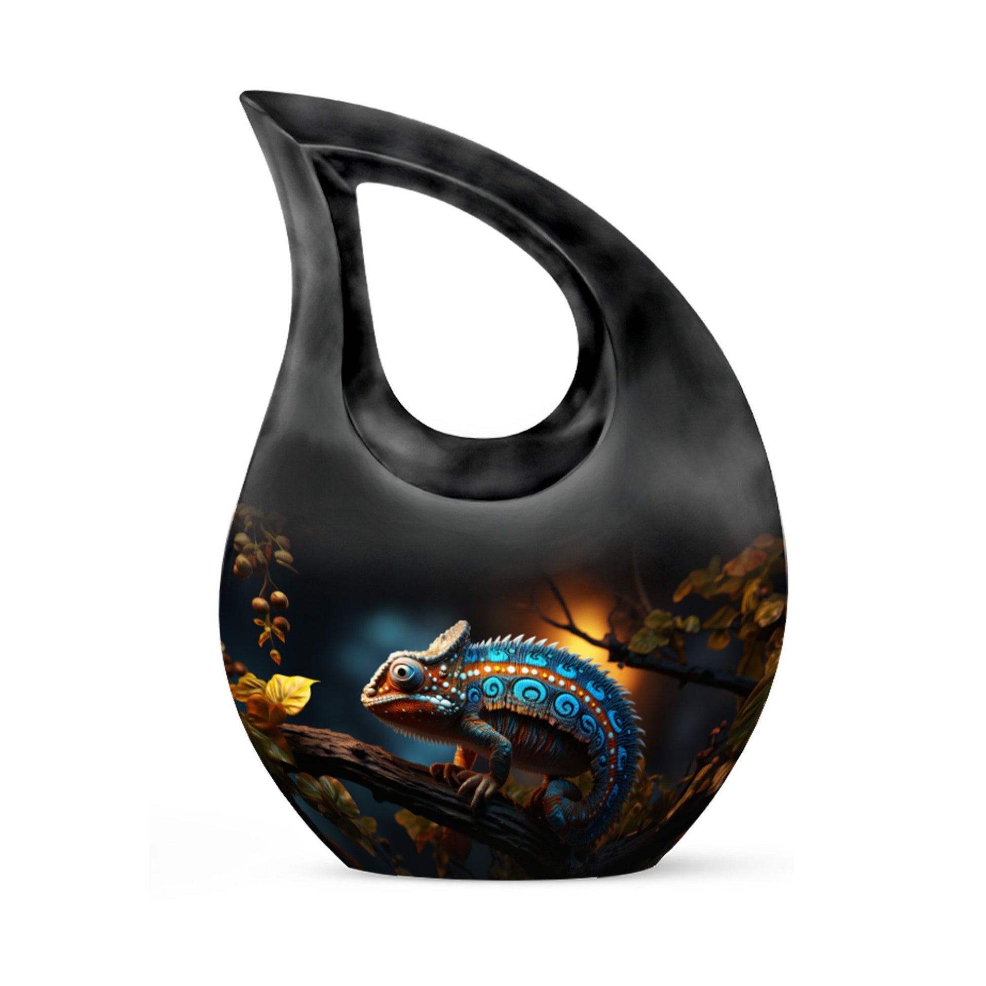  Chameleon's Glow Memorial Urn