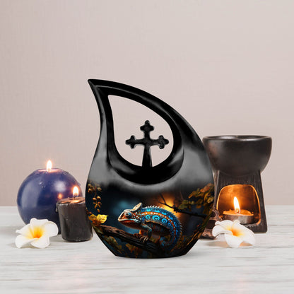  Chameleon's Glow Memorial Urn