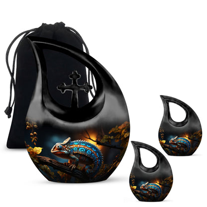  Chameleon's Glow Memorial Urn