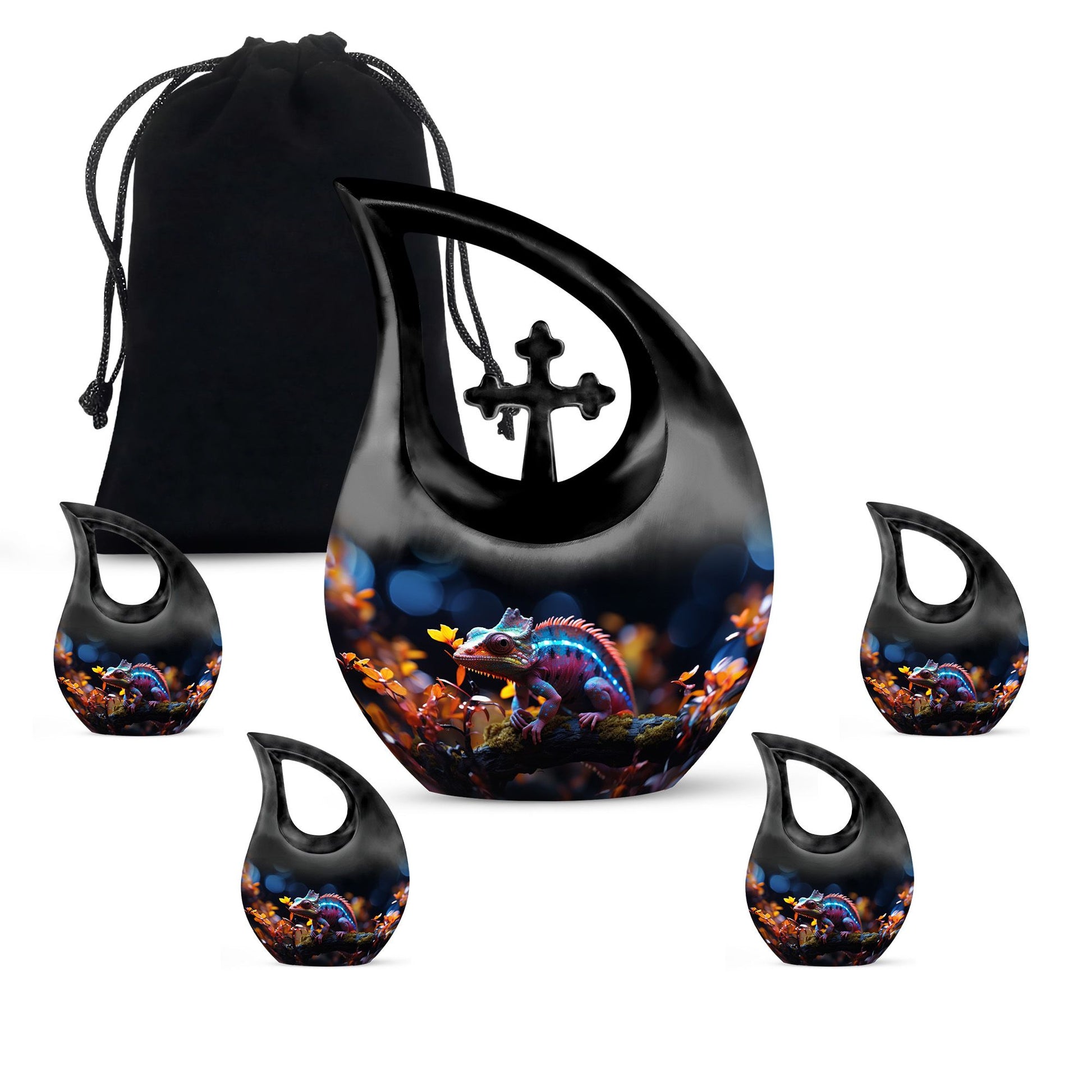 The Chameleon'S Dance Urn