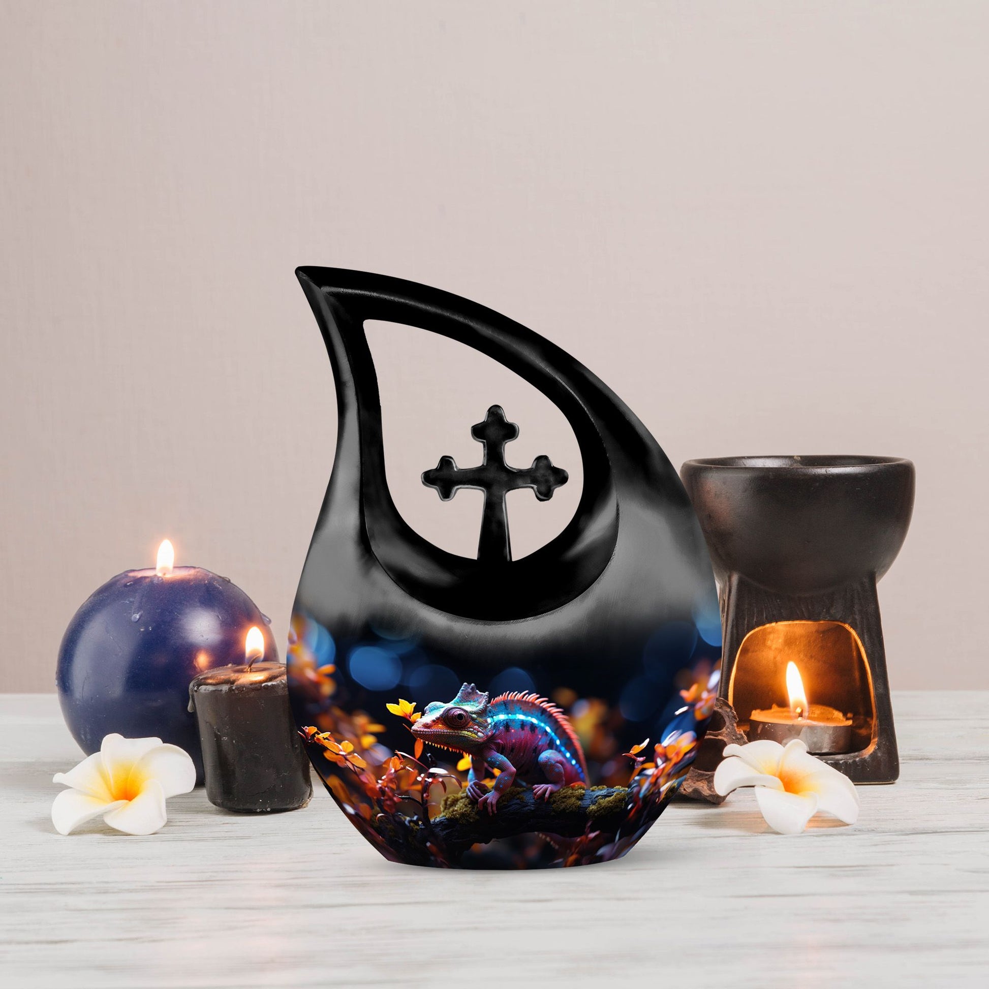 The Chameleon'S Dance Urn
