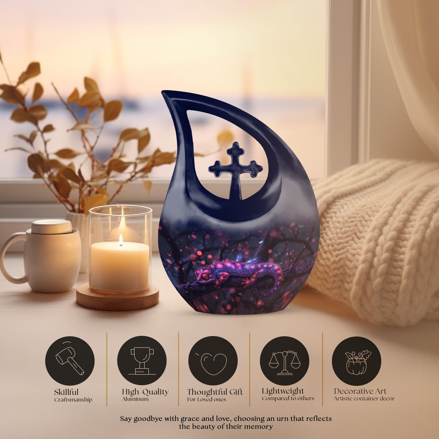 The Chameleon's Dream Urn
