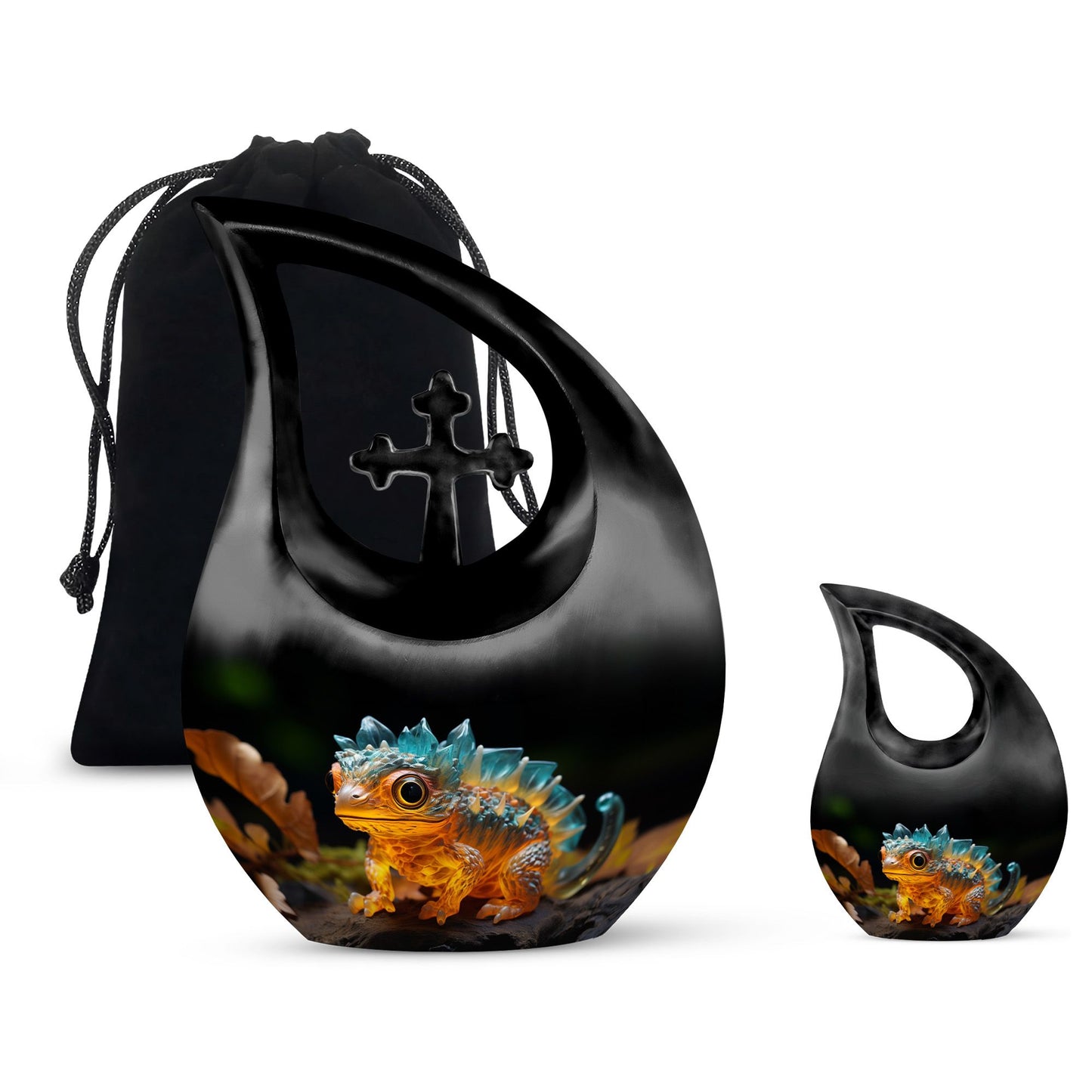 Autumn Ember Gecko Urn