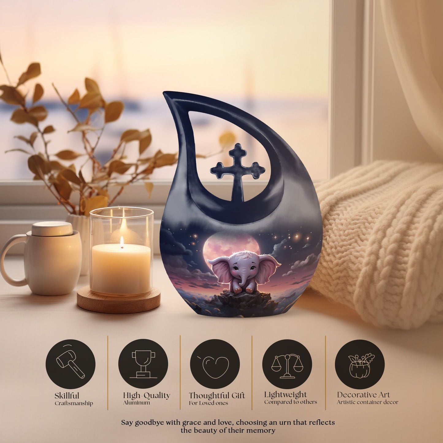 Starry Night Dreamer companion urn