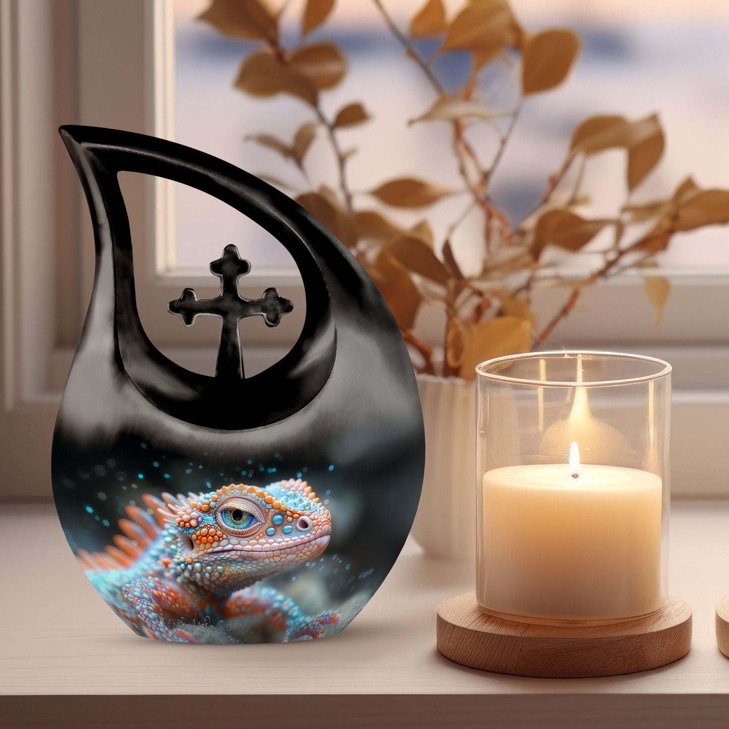 Gecko's Galaxy Urn