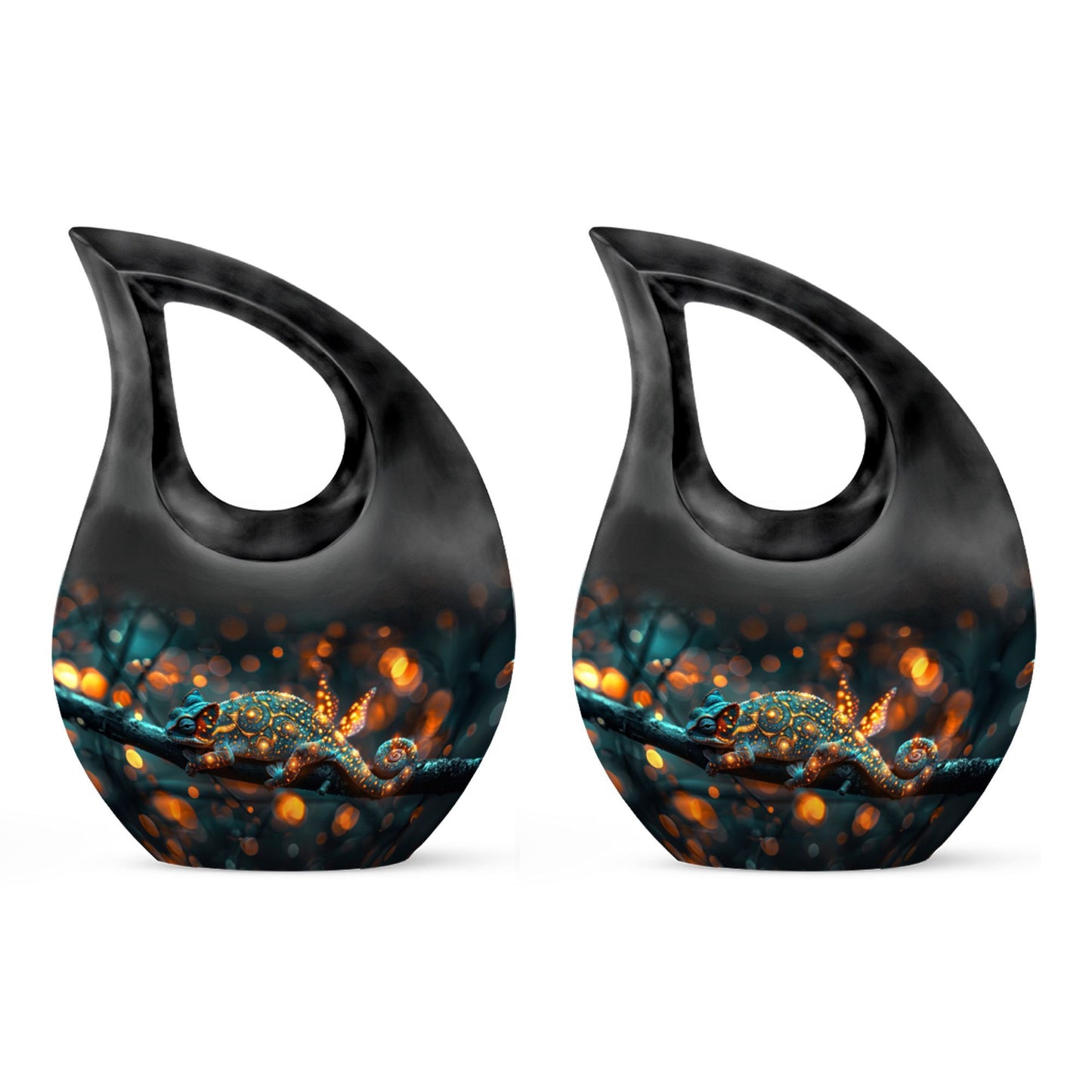 Glowing Twilight Wanderer Urn