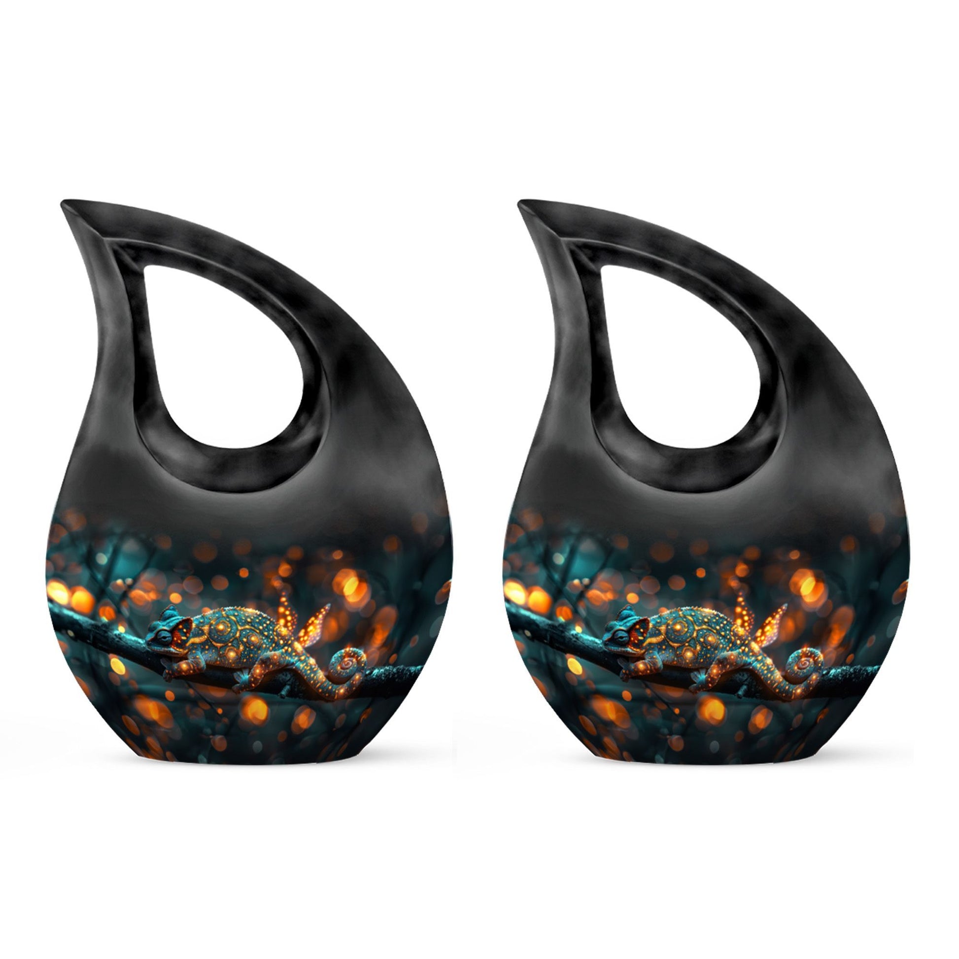Glowing Twilight Wanderer Urn