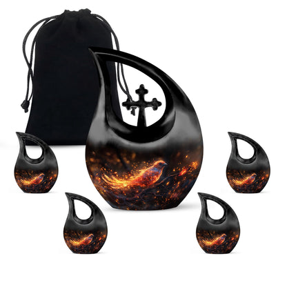 Large 10-inch Resurgence In Embers urn