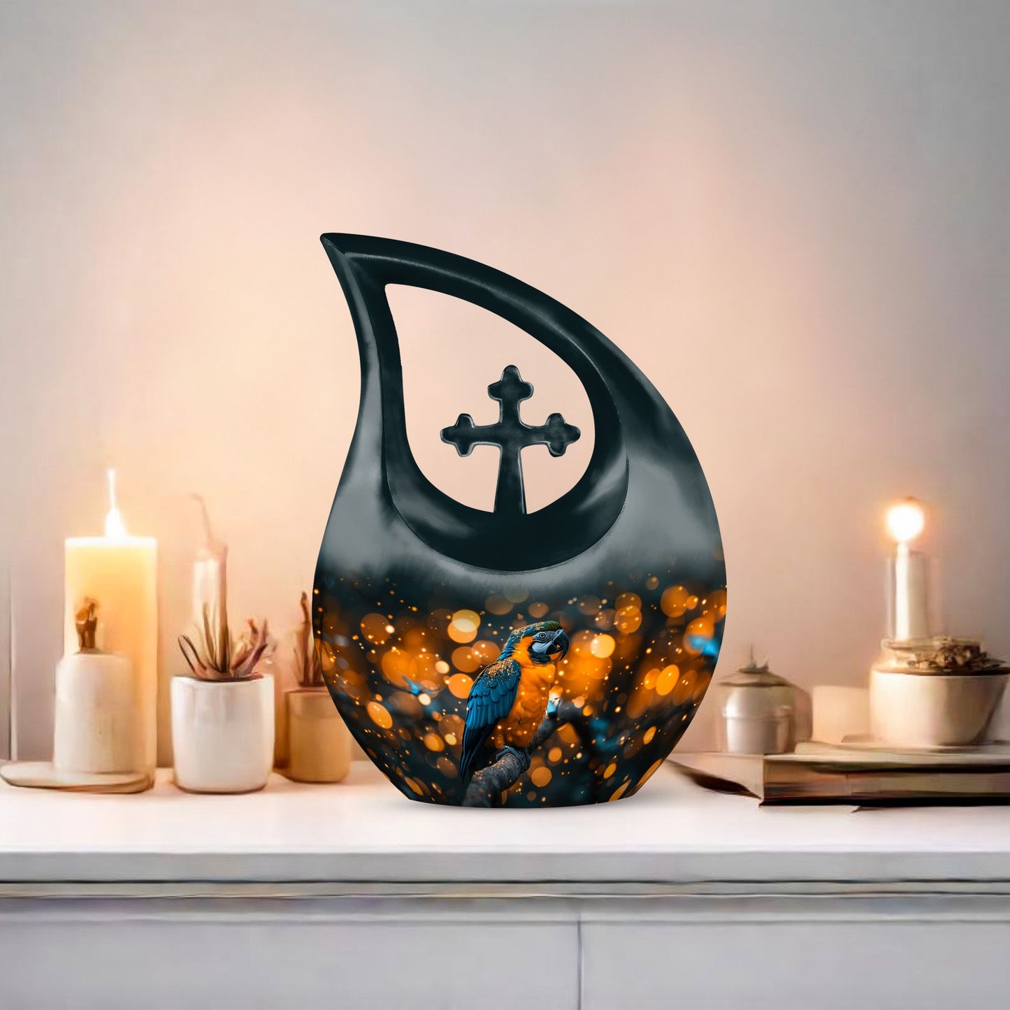 Golden Twilight Urn