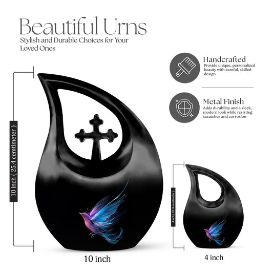 10 inch Spectral Flight memorial urn