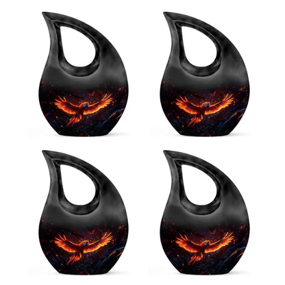 Large Ignited Wings Urn 
