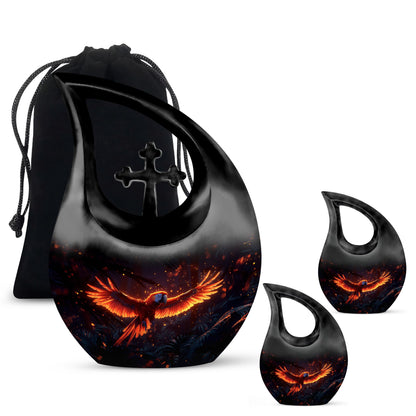 Large Ignited Wings Urn 