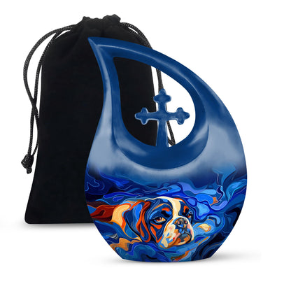 10 Inch Canine Colorflow Urn, 