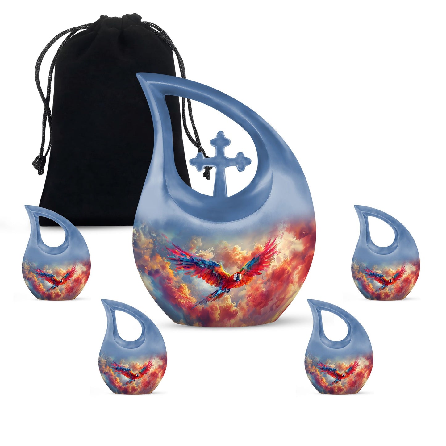 10 Inch Spectral Canine Aura Large Urn,