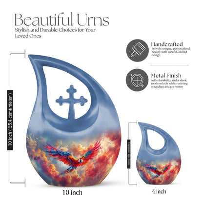 10 Inch Spectral Canine Aura Large Urn,