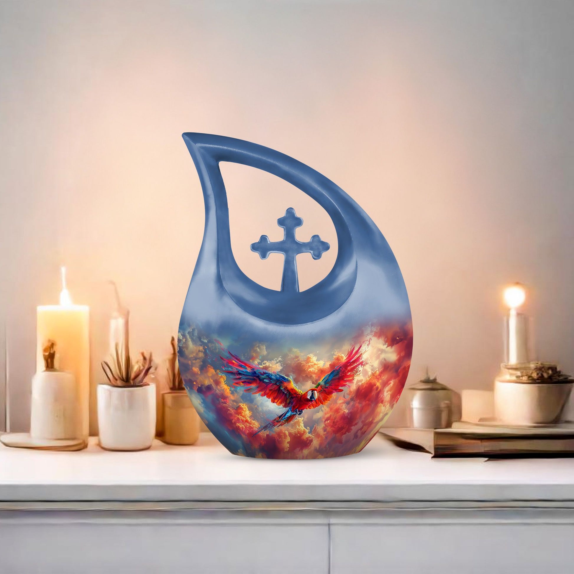 10 Inch Spectral Canine Aura Large Urn,