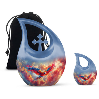 10 Inch Spectral Canine Aura Large Urn,