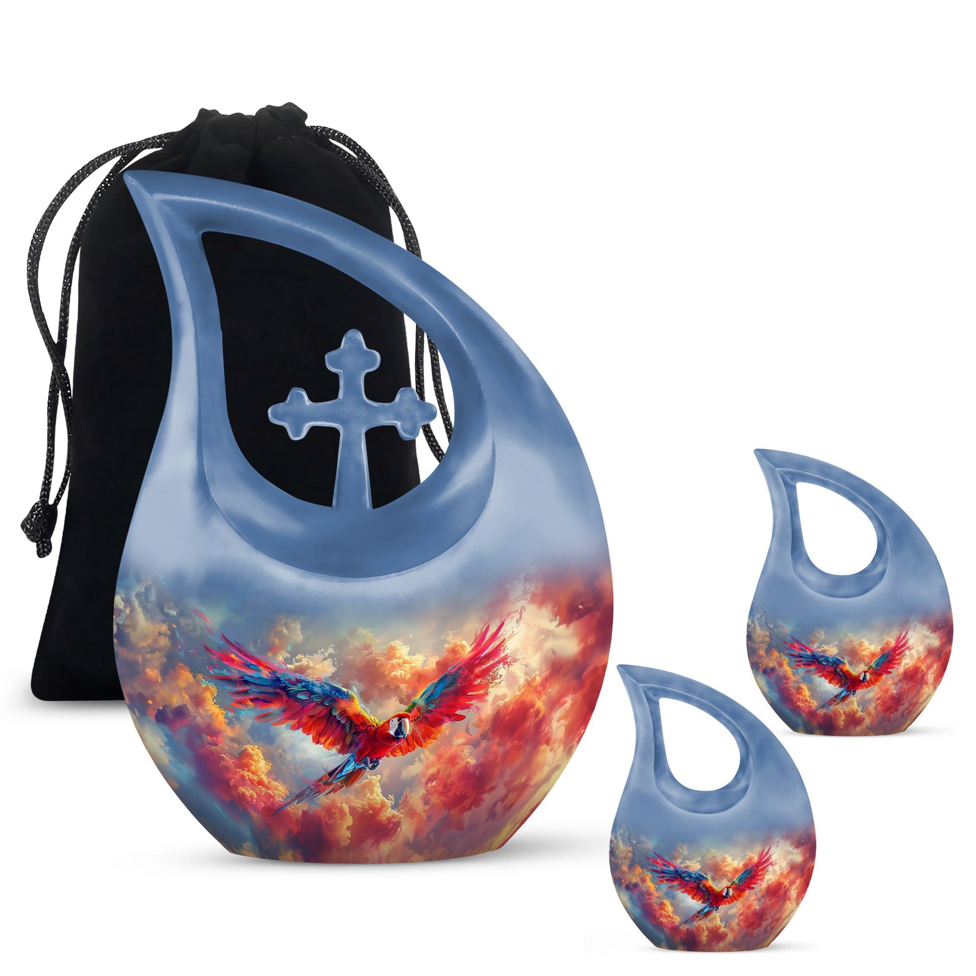 10 Inch Spectral Canine Aura Large Urn,