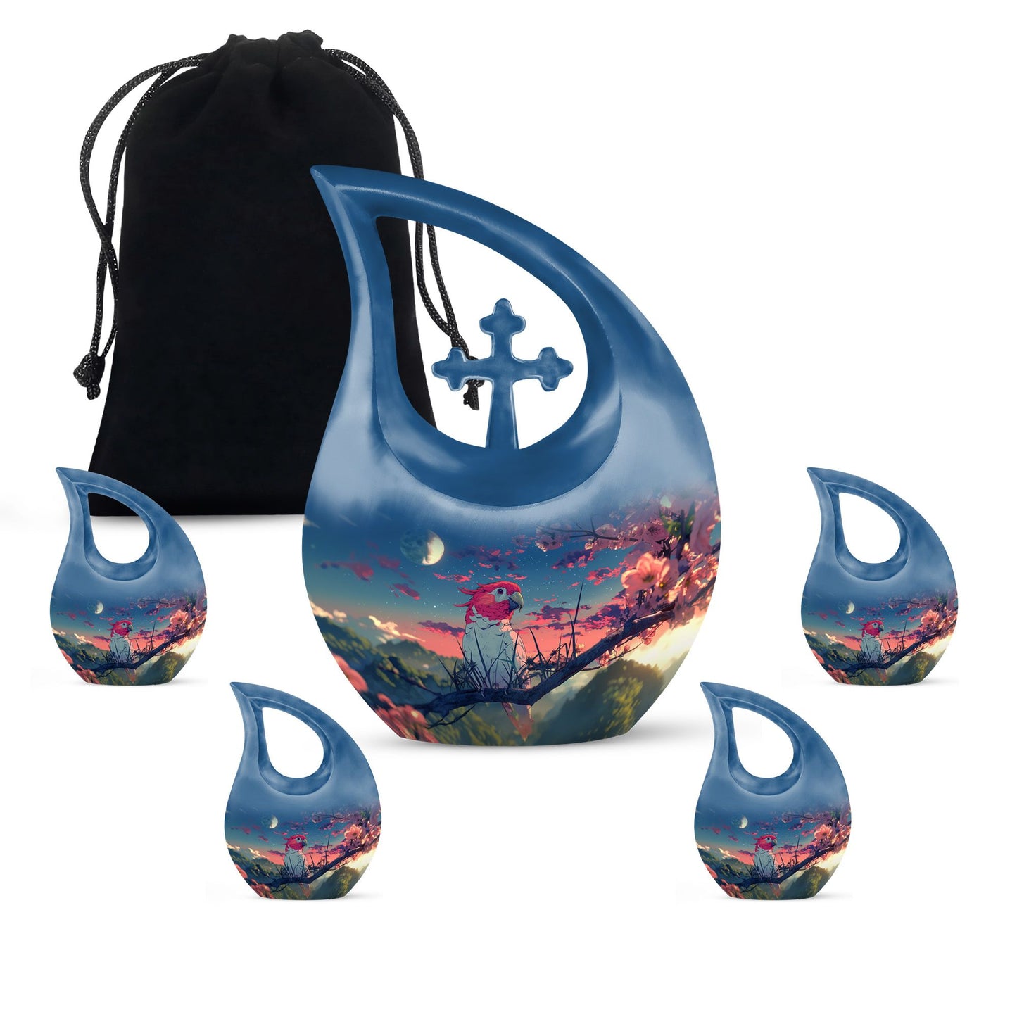 10-Inch Twilight Avian Muse Urn 