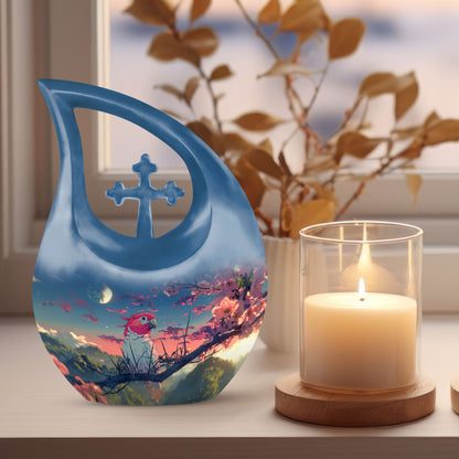 10-Inch Twilight Avian Muse Urn 