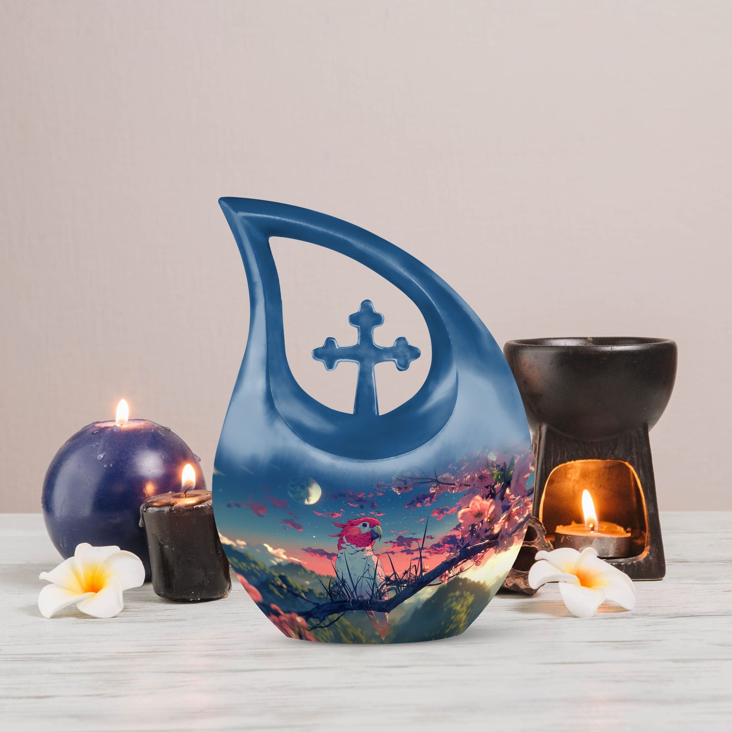 10-Inch Twilight Avian Muse Urn 