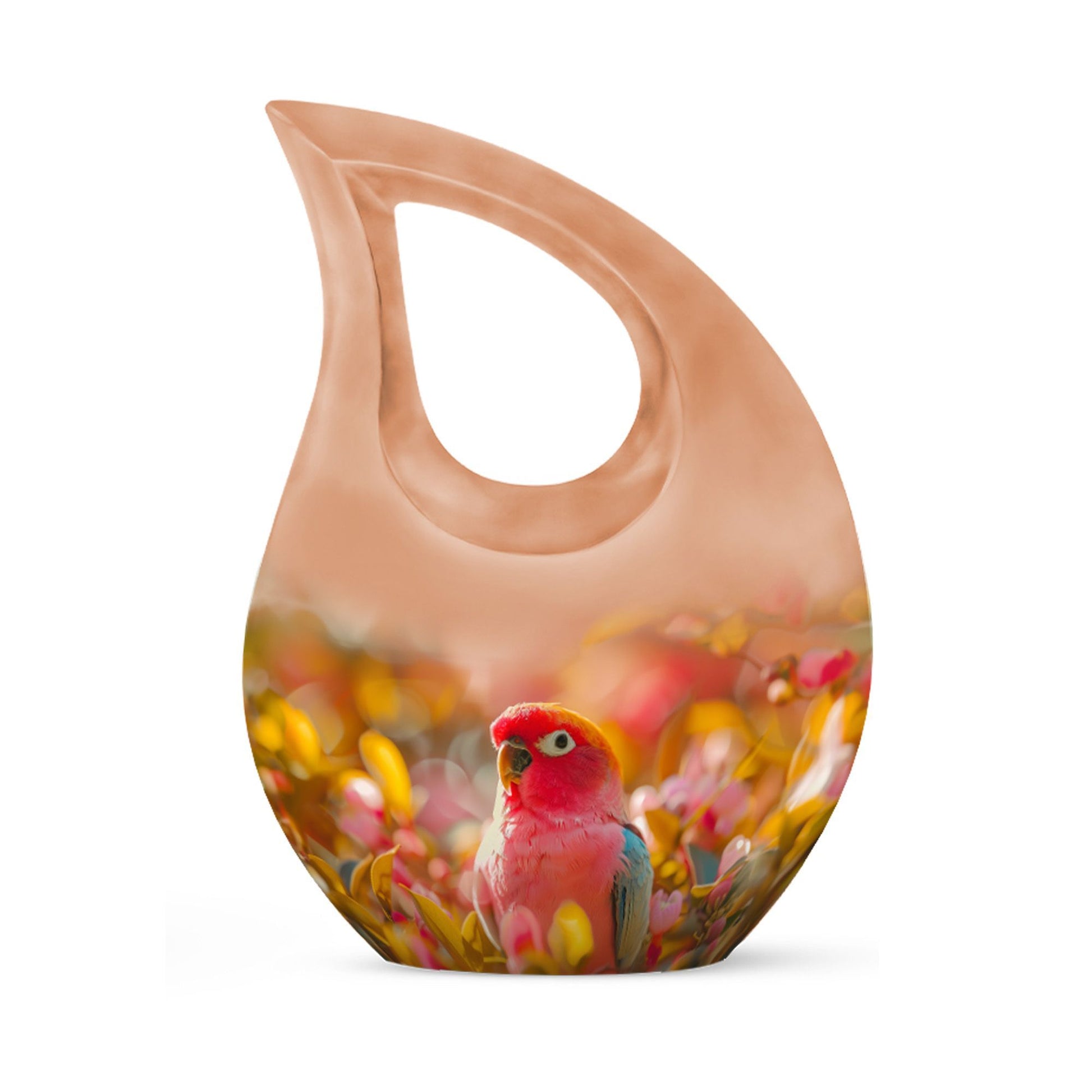 Vibrant Floral Dreams Urn,
