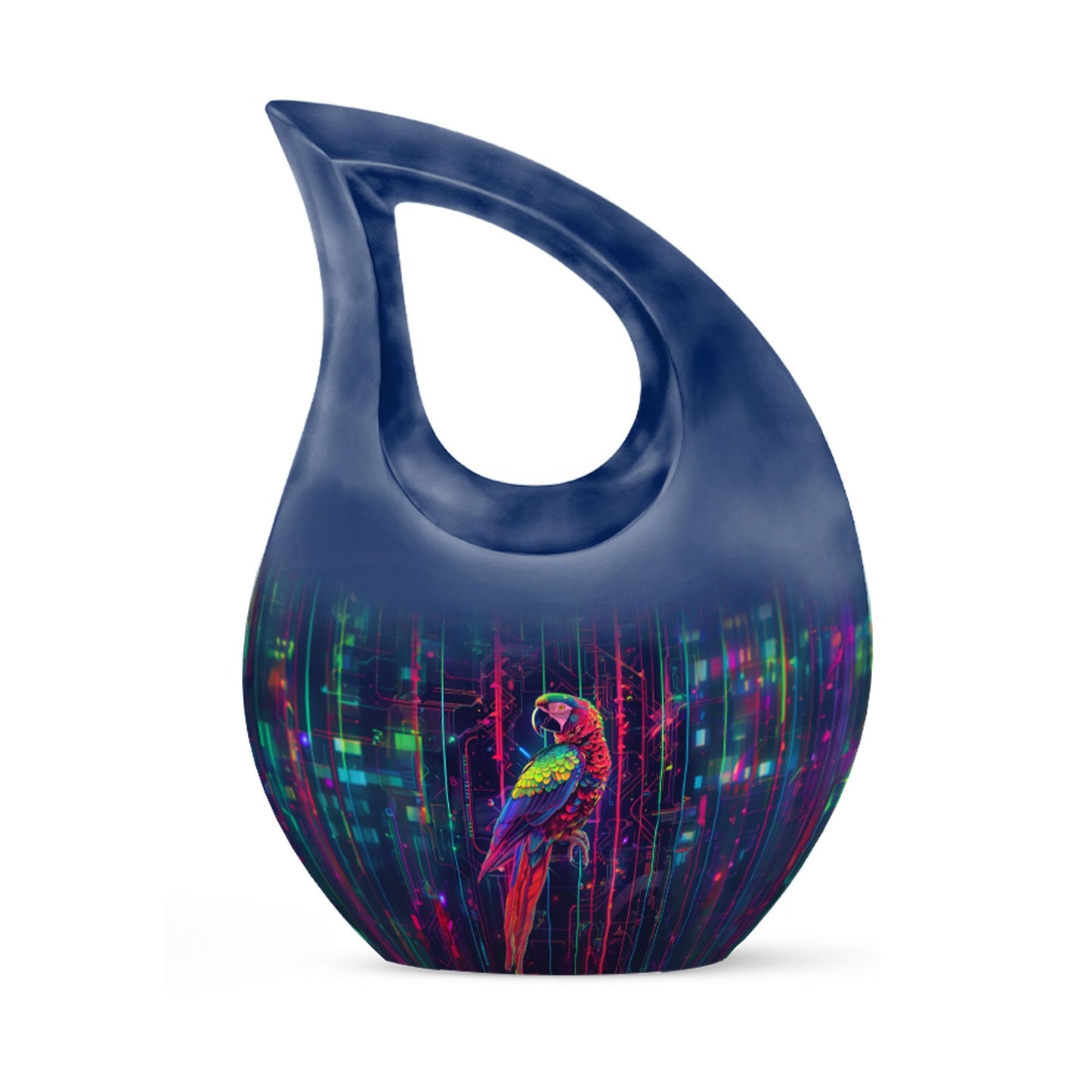 10 Inch, personalized Digital Aviary Urn
