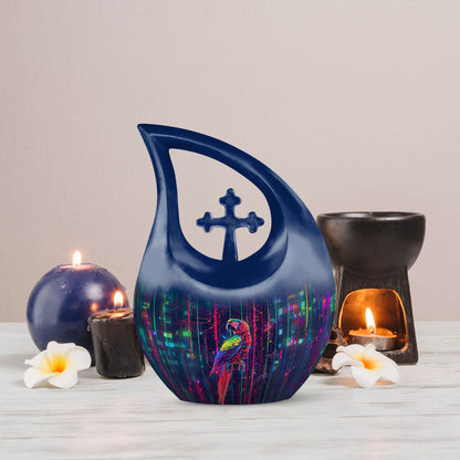 10 Inch, personalized Digital Aviary Urn