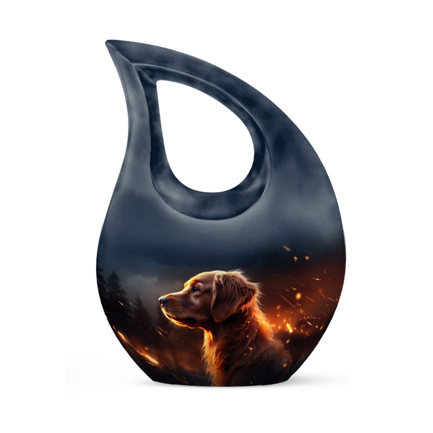 Cross drop design Ember Watcher Ashes Urn