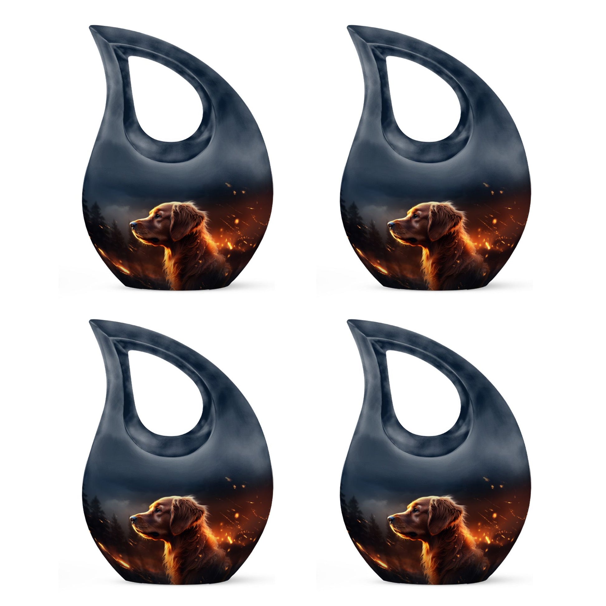 Cross drop design Ember Watcher Ashes Urn