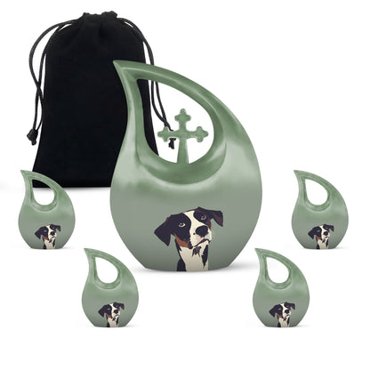 10-inch Canine Minimalism Urn 