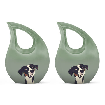 Small Urn Set of 2 -3