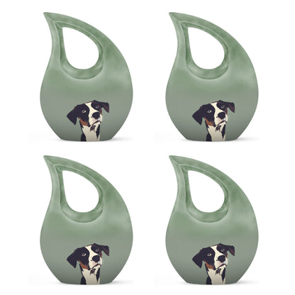 10-inch Canine Minimalism Urn 