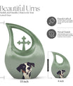 10-inch Canine Minimalism Urn 