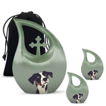 10-inch Canine Minimalism Urn 