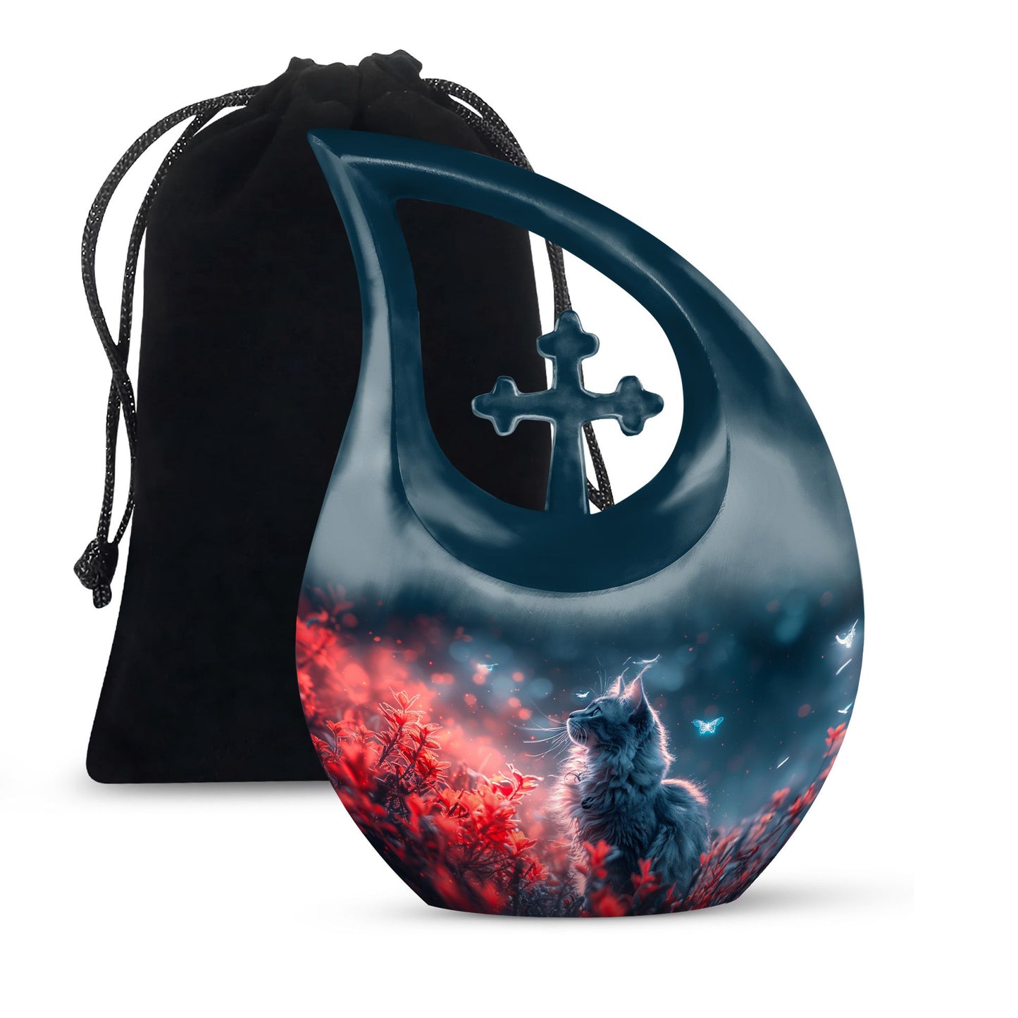 10-Inch Mystical Whiskers Urn