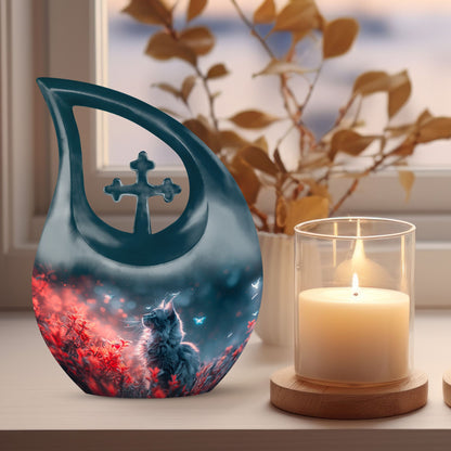 10-Inch Mystical Whiskers Urn