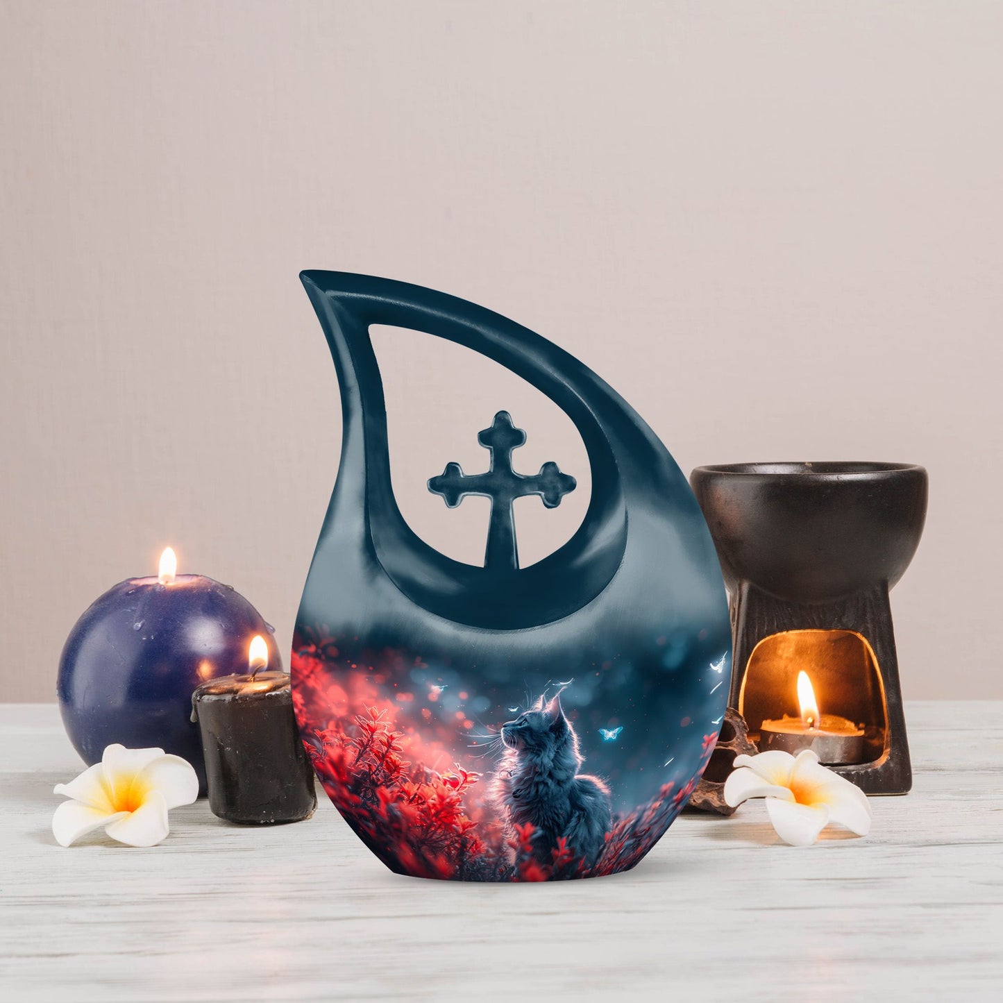 10-Inch Mystical Whiskers Urn