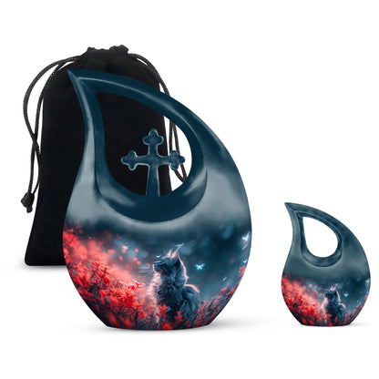 10-Inch Mystical Whiskers Urn
