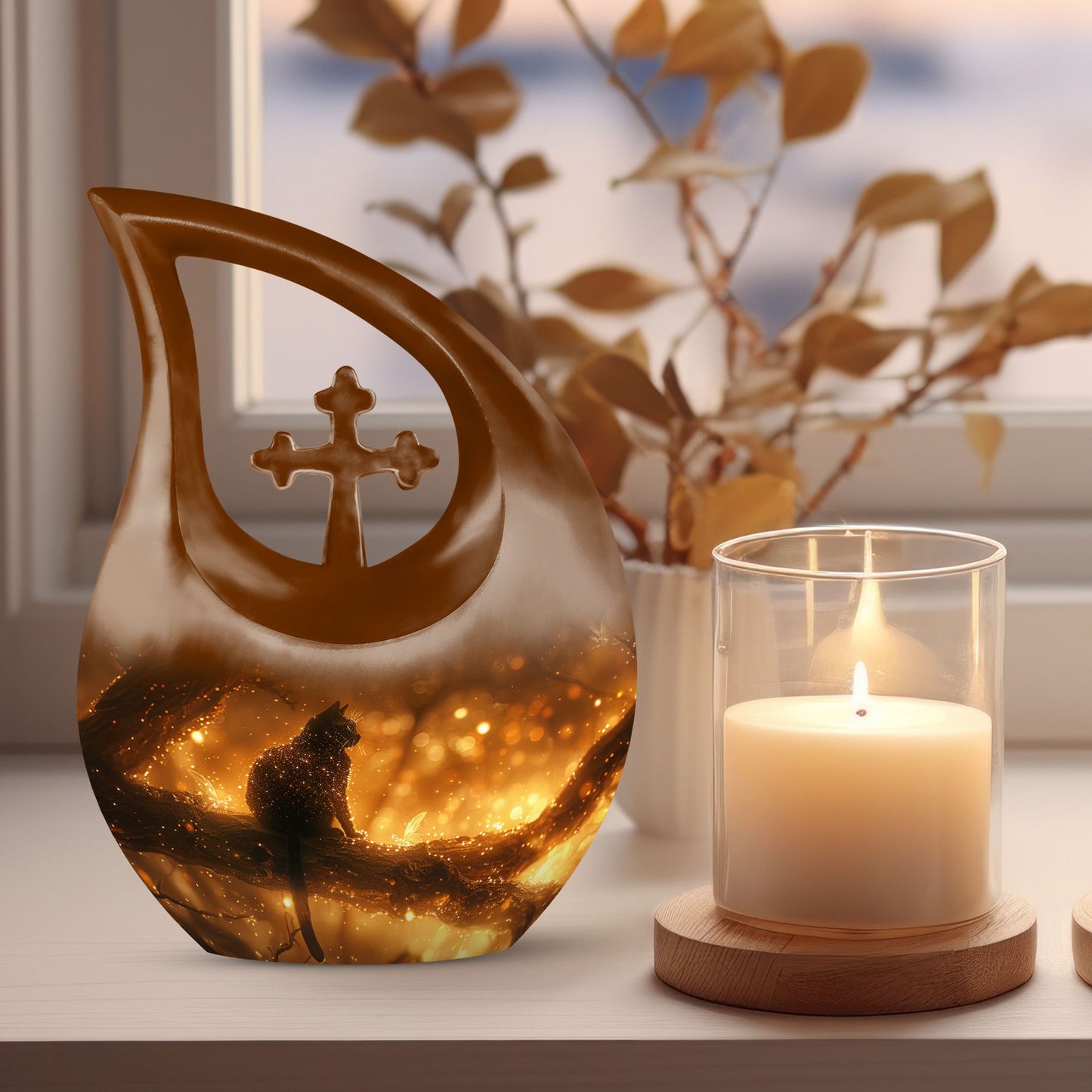 Mystical Twilight decorative urn 
