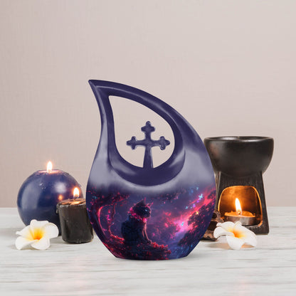 Large 10-inch Mystic Glow Urn,