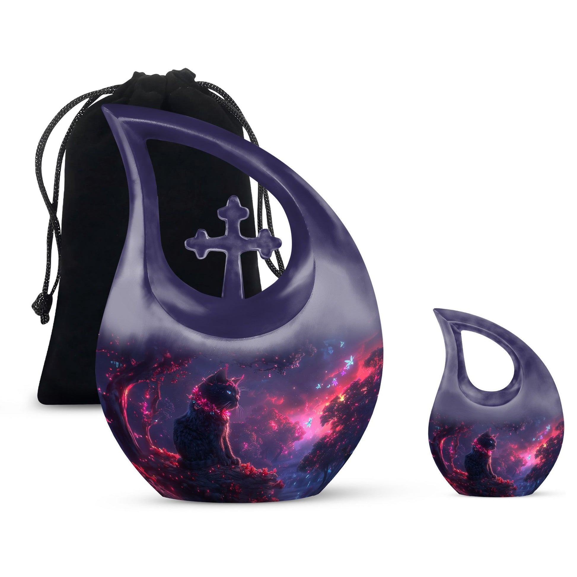 Large 10-inch Mystic Glow Urn,