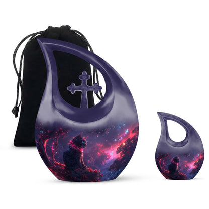 Large 10-inch Mystic Glow Urn,