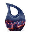 Mystic Nature 10 Inch Aluminium Urn