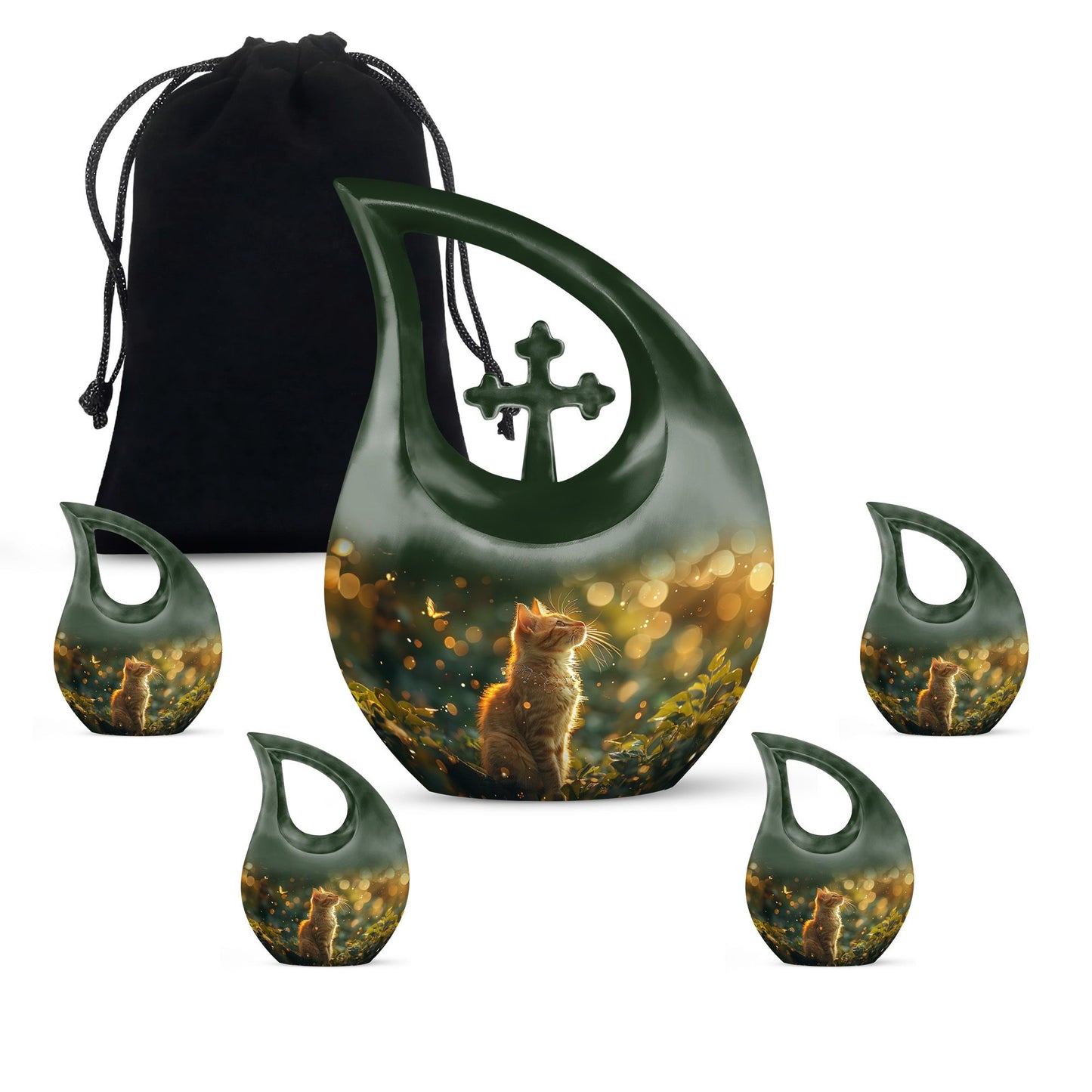 Magical Twilight 10-inch aluminium urn