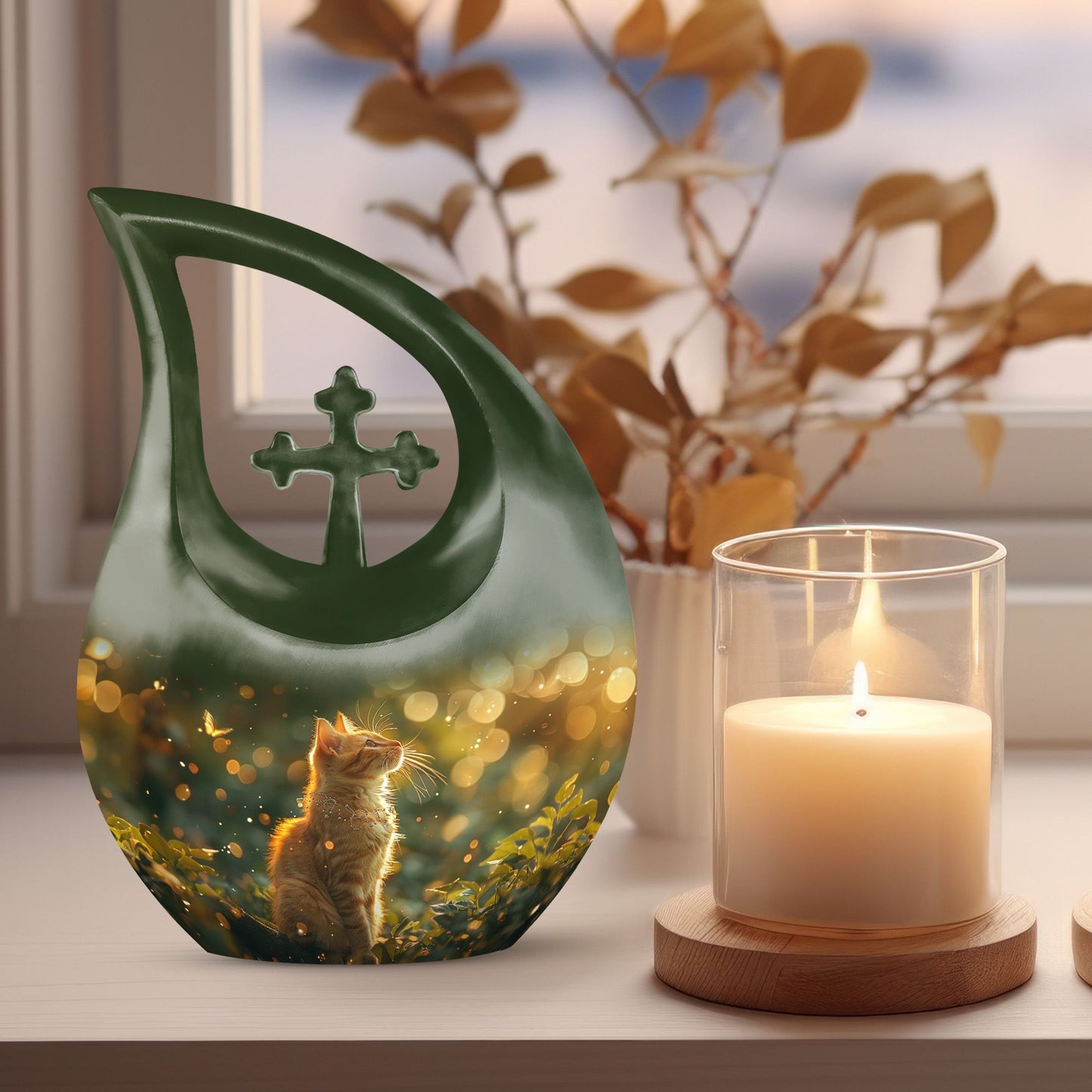 Magical Twilight 10-inch aluminium urn