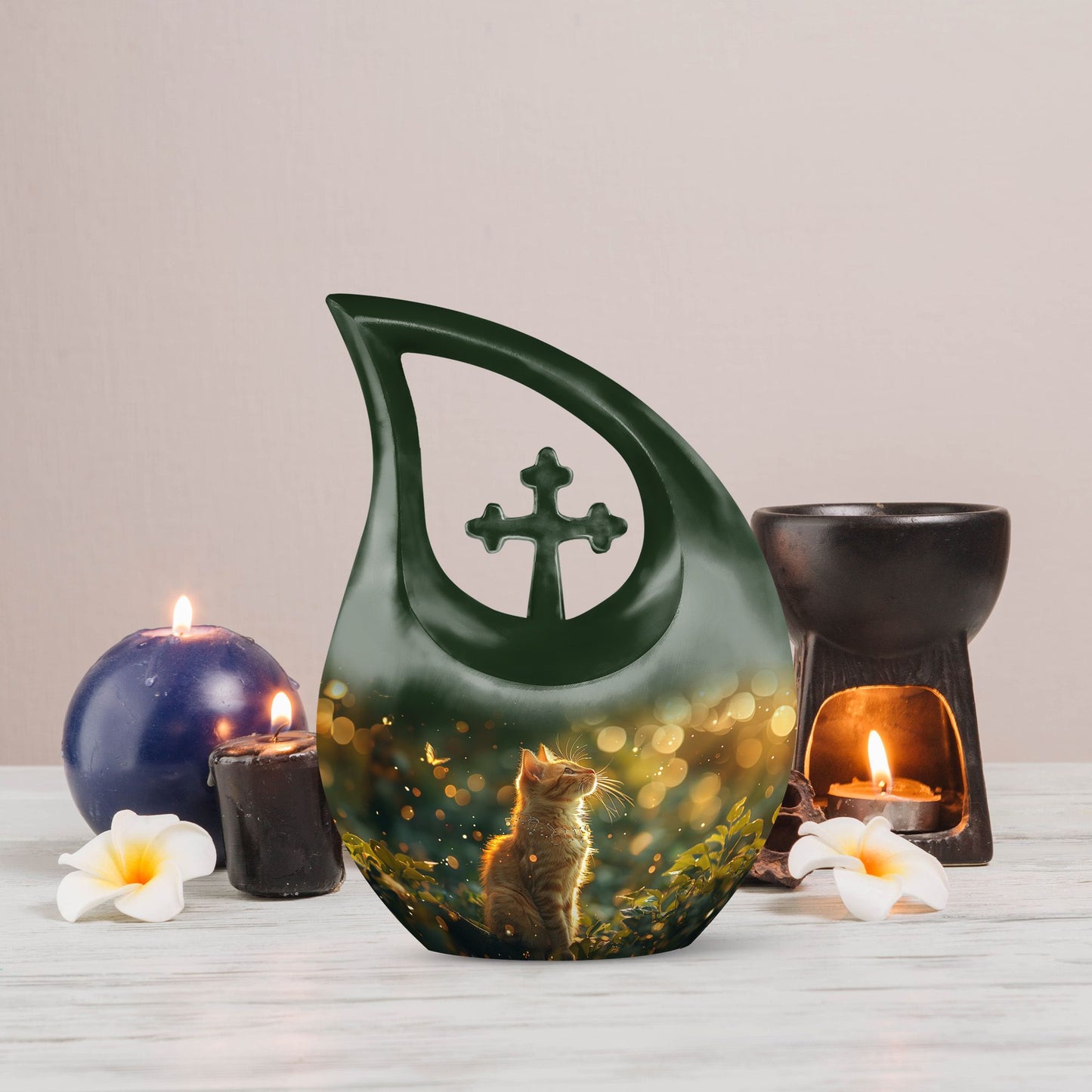 Magical Twilight 10-inch aluminium urn