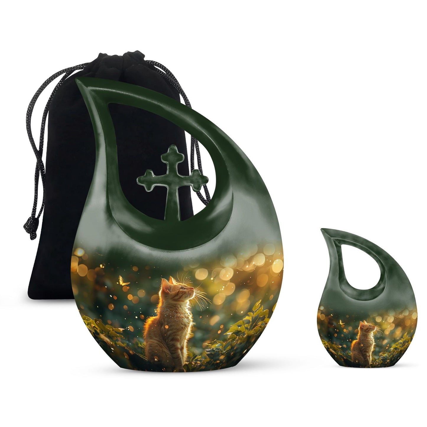 Magical Twilight 10-inch aluminium urn