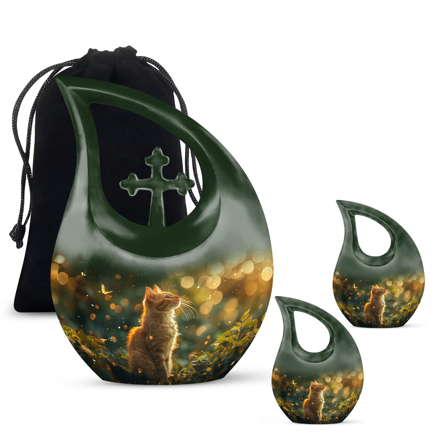 Magical Twilight 10-inch aluminium urn