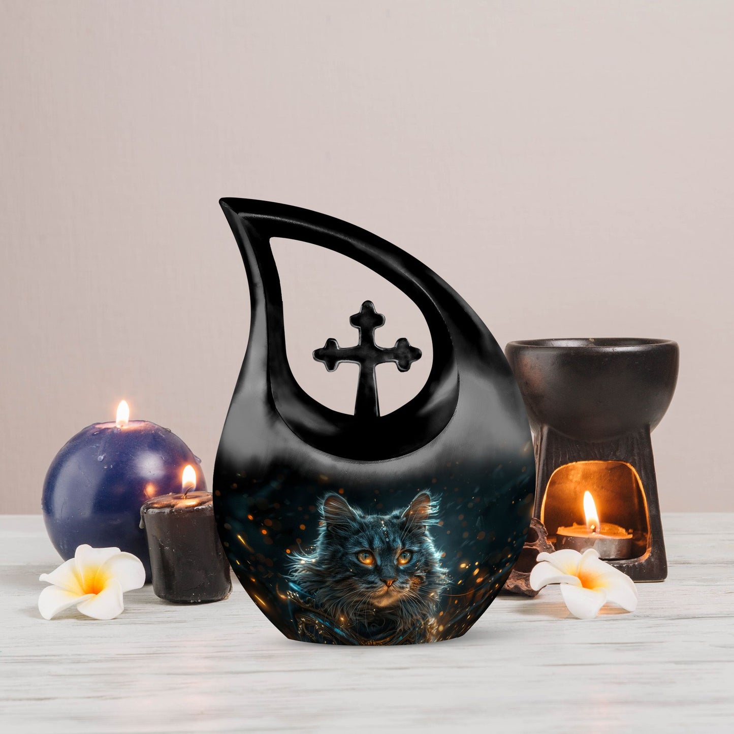 10-inch Mystic Gaze Cross Drop Design